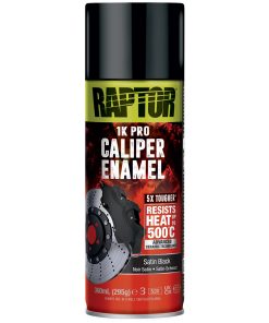 ESMALTE RAPTOR PARA CALIPER SATIN BLACK (RCESB/AL)