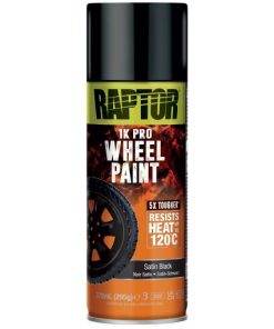 PINTURA RAPTOR WHEEL PAINT SATIN BLACK (RWPSB/AL)